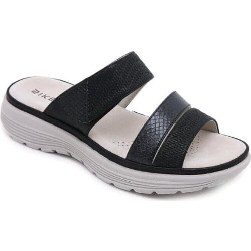 2021 New Women Sandals Flat Shoes Sneakers Strap Slip On Comfortable Women Sandals Plus Size Solid Casual Shoes Women Sandals