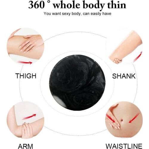 2021 Upgraded Beauty Volcanic Clay Coffee Slimming Soap Essence 60g Body Cleansing Cleanser Soap Slimming