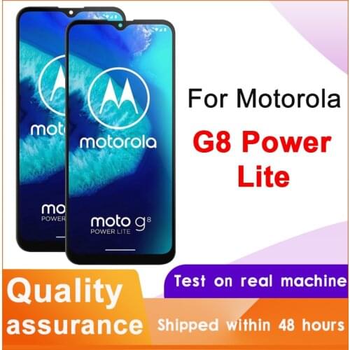 AAA+++ 6.5" LCD Replacement For Motorola Moto G8 Power Lite Display Touch Screen Digiziter Assembly For XT2055-2 No Dead Pixel