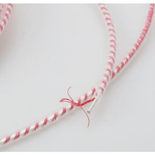 Audiocrast RED 7N copper pure Silver DIY Top-rated Speaker Audio Signal Cable 3MM Headphone Cable signal Jumper cable