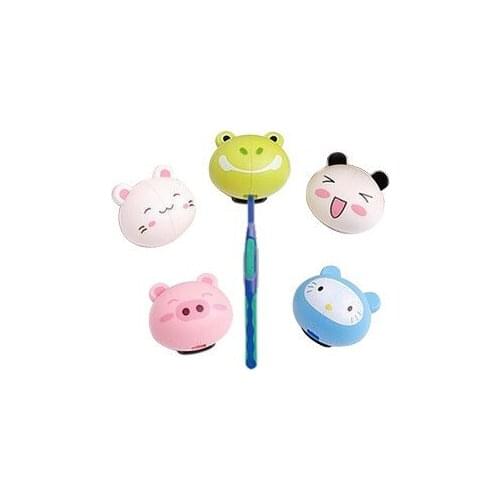 BF040 Cartoon animal tooth brush holder high quality 4.7*5.4CM Free Shipping