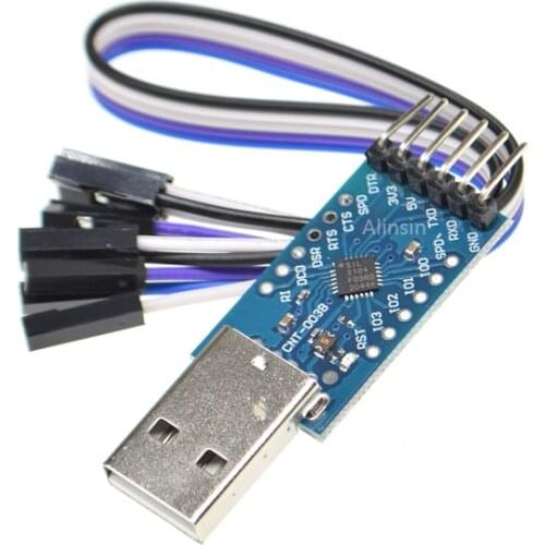 CP2104 module USB TO TTL USB to serial module UART STC Downloader wire brush