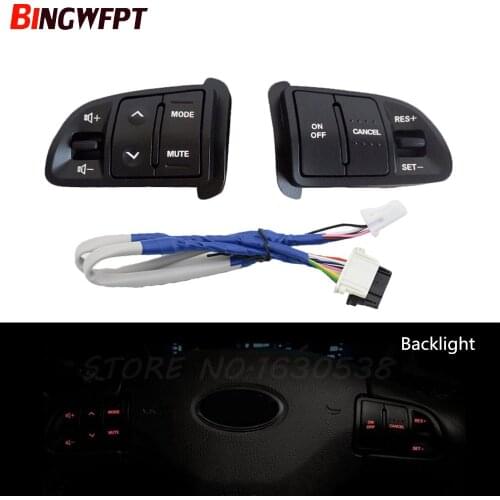 Steering wheel button For KIA Sportager Steering wheel Audio channel and Constant speed cruise control button volume switch