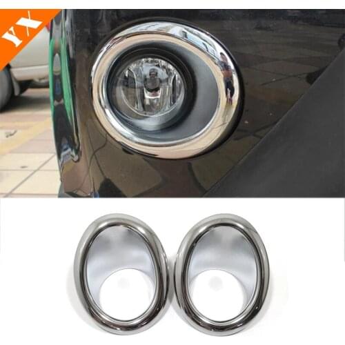 2011 2012 2013 For Nissan X-Trail T31 XTrail Car Front Fog Light Trim Lamp Cover Molding Garnish Bezel Protector Decoration