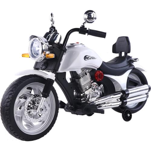 New Childrens Electric Motorcycle with Auxiliary Wheels Remote Control Motorcycle Electric Car Vehicle for Kids Ride On