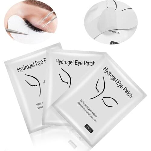 10Pcs Eyelashes Extension Under Eye Gel Pads Lint Free Patches Make Up tools Grafting Lashes Tools Beauty Makeup