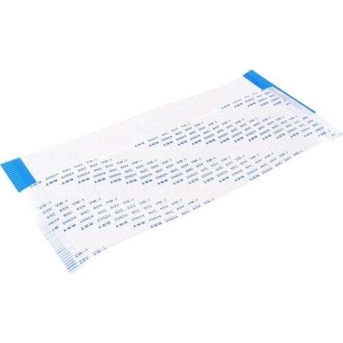 5 PCS FPC Flat Flexible Cable FFC Jumper Pitch 1.25 mm Spacing 40 Pin Same Contact Side isotropy Type A 100 200 300mm Tin Plated