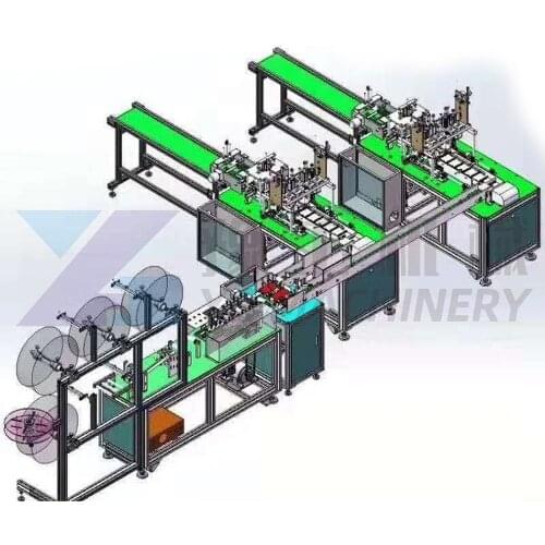 Face mask full automatic machine face mask sheet making machine mask dispenser machine