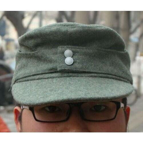 Reproduction WWII WW2 GERMAN WH EM M43 PANZER WOOL FIELD CAP Military Store 5605101