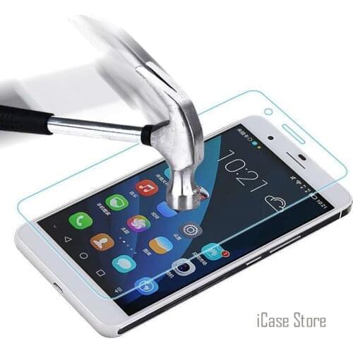 9H Tempered Glass Cover For Huawei Honor Y6 4C Pro 5C 7 P8 P9 P10 Lite 2017 Y6 Pro Honor 6C Y5 II 2 5A LYO L21 Screen Case Film