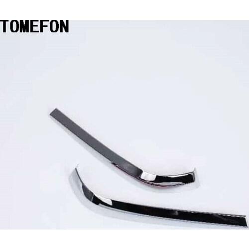 TOMEFON ABS Chrome For Toyota Camry XV70 2017 2018 2019 Side Rear view Mirror Cover Cap Trim Car Exterior Accessories 2Pcs