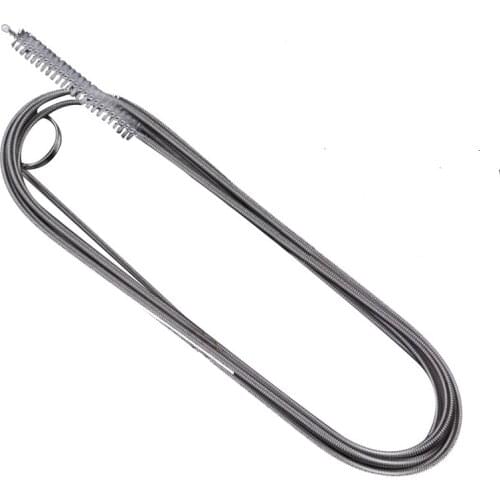 1.55 m Spring Pipe Dredging Tools Drain Snake Drain Cleaner Sticks Clog Remover Cleaning Tools Household for Kitchen Sink