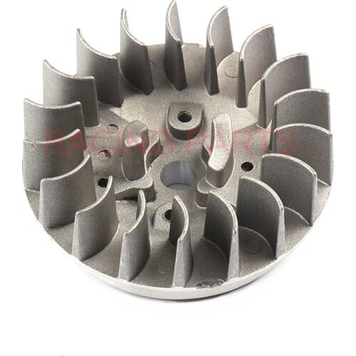 2 Stroke 47cc 49cc Engine Recoil Pull Starter Flywheel For 49cc Pocket Bike Chinese Minimoto Mini Moto Kids Dirt Quad ATV