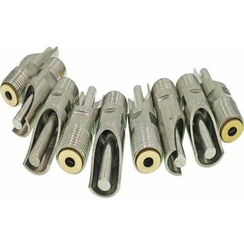 20 Pcs Pig Thicken Stainless steel Automatic Nipple Drinking Animals Drinking Instrument Waterer Feeder Farm Equipment