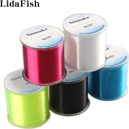 500M Durable Monofilament/Freshwater Japanese Nylon Rock Sea Fishing Line Diameter 0.14mm-0.50mm Fishing Tackle
