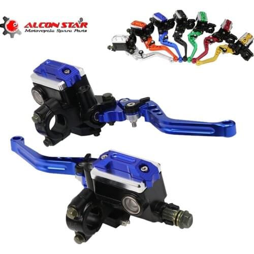 Alconstar- Brake Clutch Pump Master Cylinder Motorcycle lever Handlebar Hydraulic clutch 22mm for Honda For Yamaha For Kawasaki