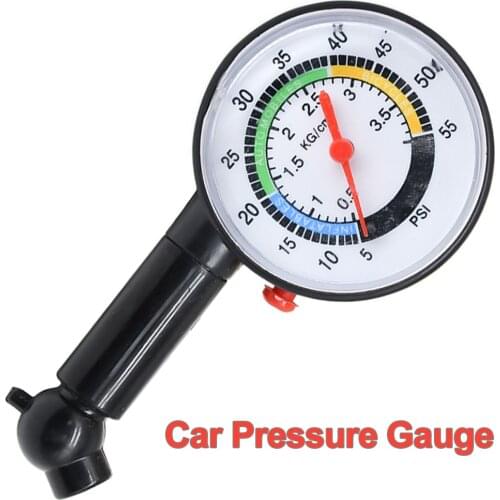Digital Pointer Car Tyre Tire Pressure Gauge Car Pressure Gauge with Pointer Color Dial For Car Auto Motorcycle Vehicle Test