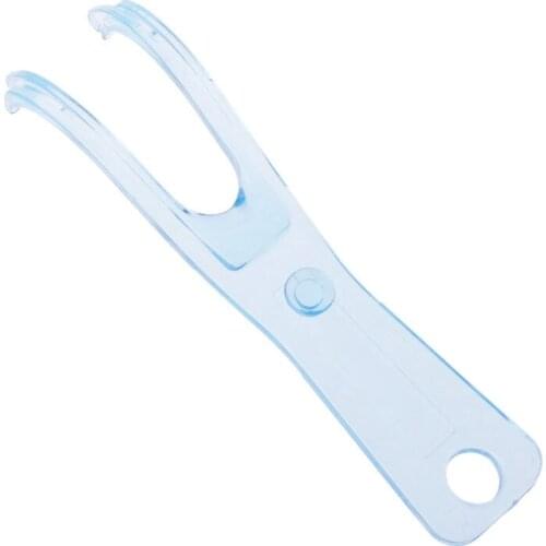Floss Holder Aid Oral Picks Teeth Care Inter Convenient Durable Teeth Cleaning Blue