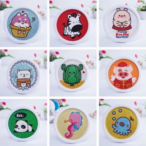 EverShine Diamond Painting Special Shaped Cartoon 5D Diamond Embroidery Rhinestones Animals Cross Stitch For Childrens Gift