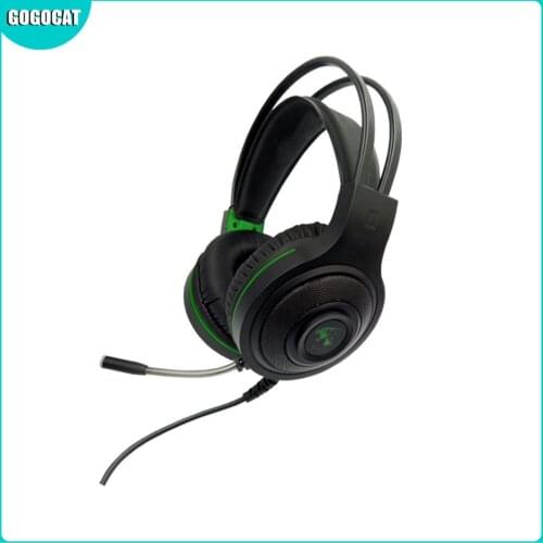Gaming Headsets Big Headphones with Light Mic Stereo Earphones Deep Bass for PC Computer Gamer Laptop for PS4 New for X-BOX