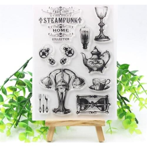 KSCRAFT New Transparent Clear Silicone Stamps for DIY Scrapbooking/Card Making/Kids Crafts Fun Decoration Supplies M64