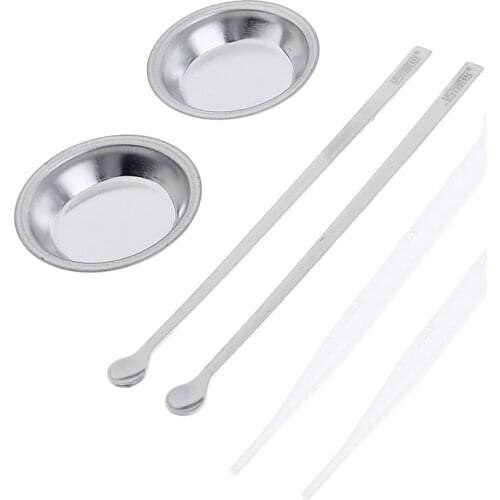 Metal & Plastic Painting Model Mixing Color Kits Paint Dropper&Paint Stirrer&Paint Tray Tool