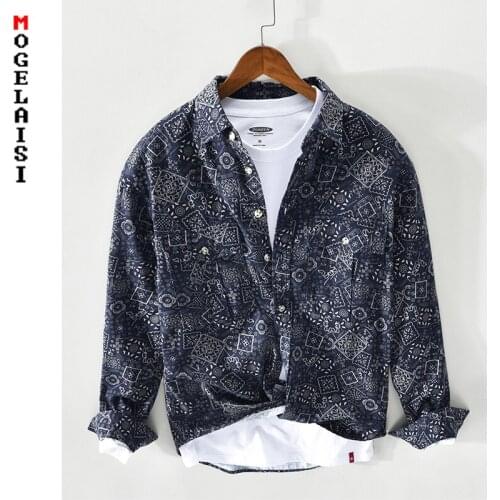 Fashion shirt men 2021 spring New long sleeve 100% cotton tops man slim fit shirts high quality clothing Camisa masculina Z129