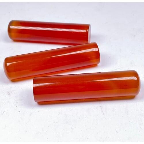 Natural Agate Crystal Cylinder Home Decor DIY Crafts