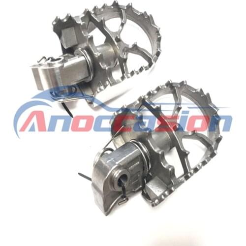 Front Footpegs Foot Rest Peg For BMW F650GS G650GS 2000-2012 F700GS F800GS 2008-2012 R1150GS ADV 00-05 R1200GS F750GS F850GS