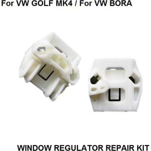 WINDOW REGULATOR COMPLETE KIT SET For VW MK4 GOLF BORA WINDOW REGULATOR REPAIR KIT FRONT-RIGHT WINDOW REGULATPR CLIP 1997-2006