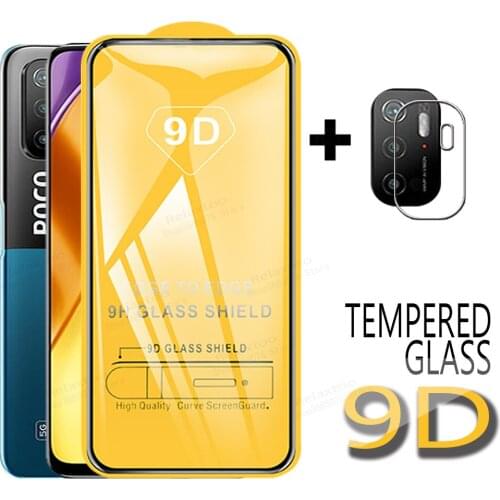 Full Cover Glass For Poco M3 Pro 5G Glass Pocophone Poco M 3 M3 Pro 3Pro M3Pro 5g Camera Screen Protectors Protective Film Cover