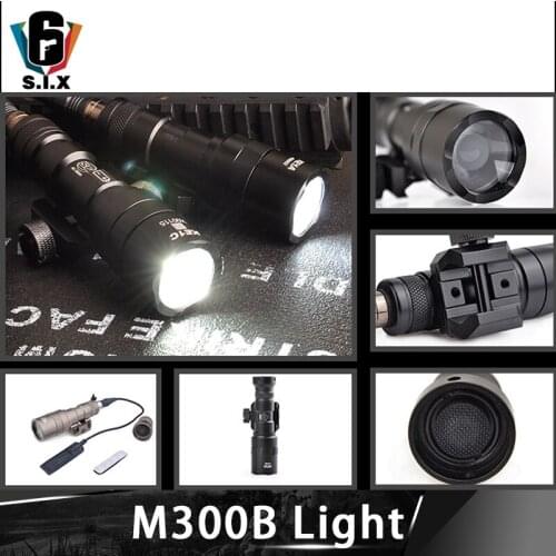 Tactical Airsoft Surefir M300B Light Outdoor Rifle Hunting Flashlight