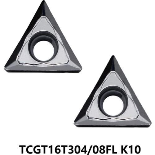 TCGT TCGT16T304FL K10 16T308FL 16T304FL Lathe Cutter Carbide Inserts Turning Tools Cutting CNC Blade Original