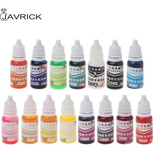 UV Resin Ultraviolet Curing Resin Liquid Pigment Dye Handmade Art Craft 15 Color