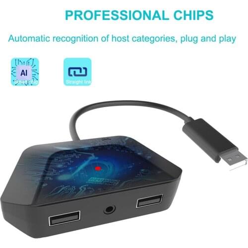 USB Adapter Gaming Keyboard and Mouse Adapter Console Converter Compatible for One