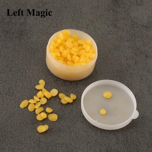 Magic Accessories Paraff/Magicians Wax Pellets (Yellow),Used for invisible Thread of Floating Magic Trick,props comedy,Close Up