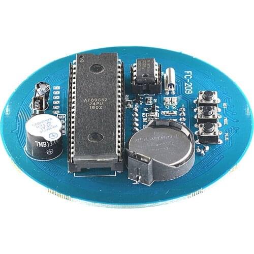 Rotating DS1302 Digital LED Display Module Alarm Electronic Digital Clock LED Temperature Display DIY Kit Learning Board 5V