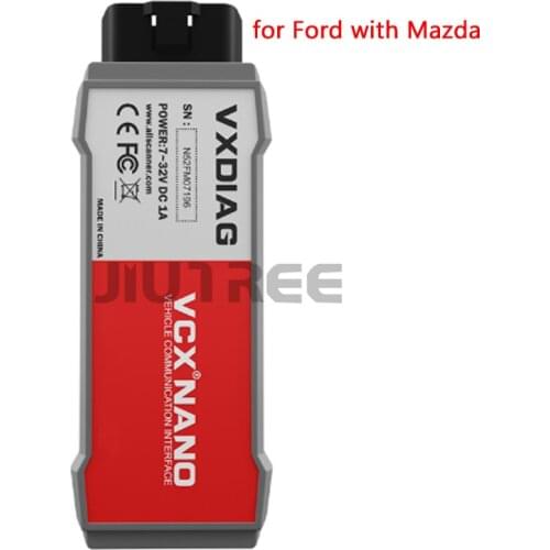 2 in 1VXDIAG VCX NANO with USB/WiFi For Mazda IDS V112 Scanner ECU Programming Fault Detection USB OBD2 Car Diagnosti