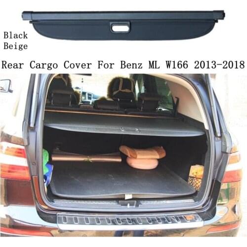 Rear Cargo Cover For Benz ML W166 ML320 ML350 ML400 ML500 2013-2018 Privacy Trunk Screen Security Shield Shade Auto Accessories