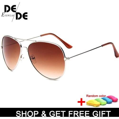Hot Sale Sunglasses Mens Vintage Sunglasses Ms. Frame Glare Pilot Aviation Sunglasses