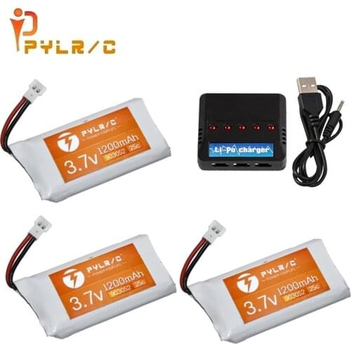 3.7V 1200mAh Lipo Battery +charger and charger for Syma X5 X5C X5SW X5SC X5S X5SC-1 M18 H5P RC Drone Quadcopter spare parts