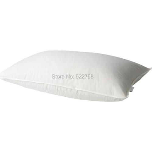 Children pillow 16*24 inches white filled 17 oz Fill power 800 cuin 90/10 white goose down free shipping medium