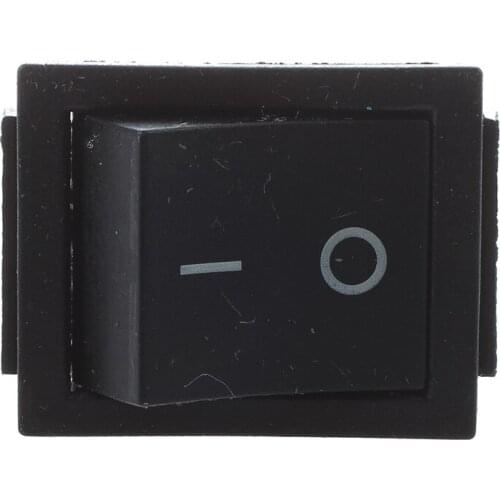 Hot 2 Pcs Black 4 Pins DPST On/Off Rocker Switch AC 250V/15A 125V/20A