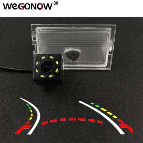 HD Wireless Car CCD Rear Camera Fisheye 8 12 led dynamic NightFor Land Rover Discovery 2014 LR2 LR3 Range Rover Sport Freelander