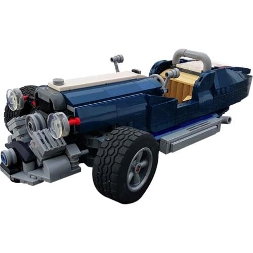 New - 10265 3-Wheeler Roadster Building Block Bricks DIY Toys Assembled Model Sports Car high-tech bricks Boys Birthday Gifts