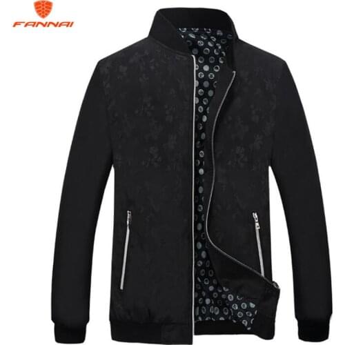2018 fashion new jaqueta masculina casual mens jacket brand pure color lapel mens bomber jacket jacket large size jacket 5XL