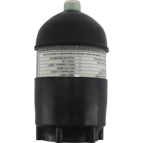 AC5020 Acecare 2L PCP Paintball Tank CE Carbon Fiber Cylinder HPA Compressed Airgun/Airsoft With Rubber Boots/Protection Cover