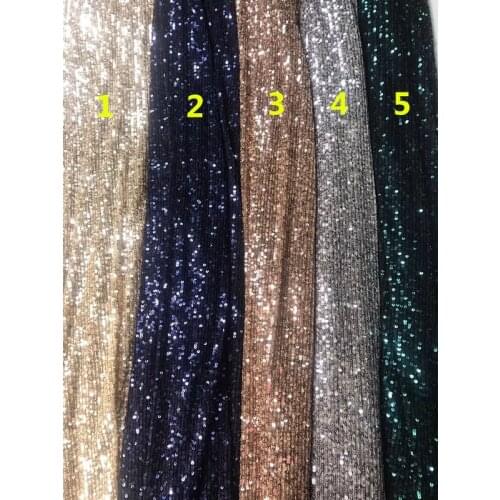 SYJ-102423 sequins super quality embroidered African french lace net tulle fabric