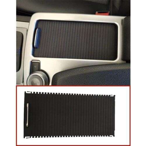 For Mercedes Benz C Calss W204 S204 E Class W212 S212 Inner Indoor Centre Console Roller Blind Cover Water Cup Holder Storage