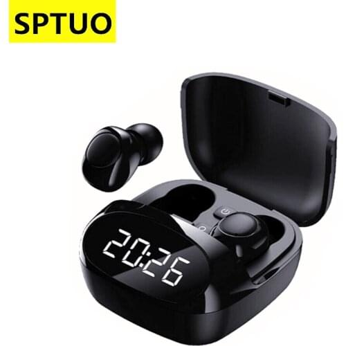 XG29 TWS Bluetooth 5.0 Earphones Led display Wireless 3D Stereo Sports headphone Waterproof Earbuds Headsets With Microphone